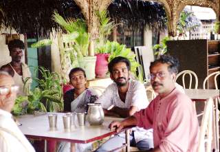 Avec S. Ram Bharati